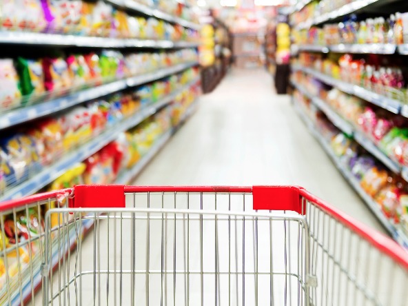 Shop trolley crop